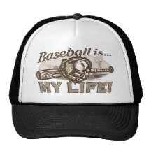 Baseball ist… mein Leben! Hut Retrokultkappe