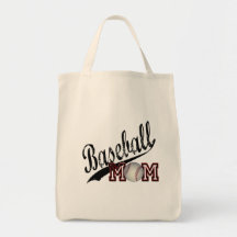 Baseball-Mamma Einkaufstasche