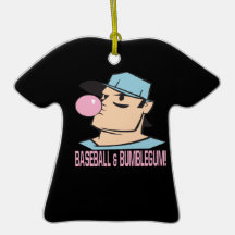 Baseball und Bubblegum Ornament