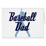 Baseball-Vati Grußkarte