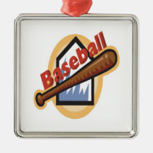 Baseball Weihnachtsornament