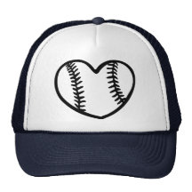 Baseballherz Baseball Cap