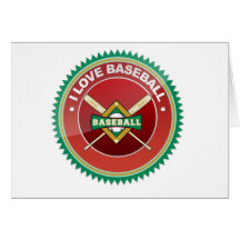 BaseballiGuide Amerikas Spiel Grußkarten
