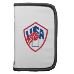 Basketball-Ball-Schild Vereinigter Staaten USA ame Planer