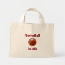 Basketball ist Leben Einkaufstaschen