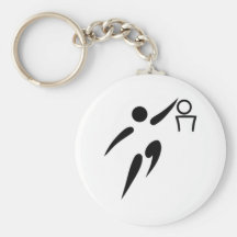 Basketball-Spieler Schlüsselanhänger