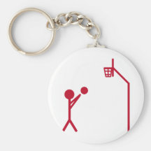 Basketball-Spieler Schlüsselbänder
