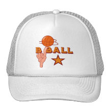Basketball - Star-T-Shirts und Geschenke Baseballcap