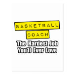 Basketball-Trainer-… härtester Job, den Sie überha Postkarten