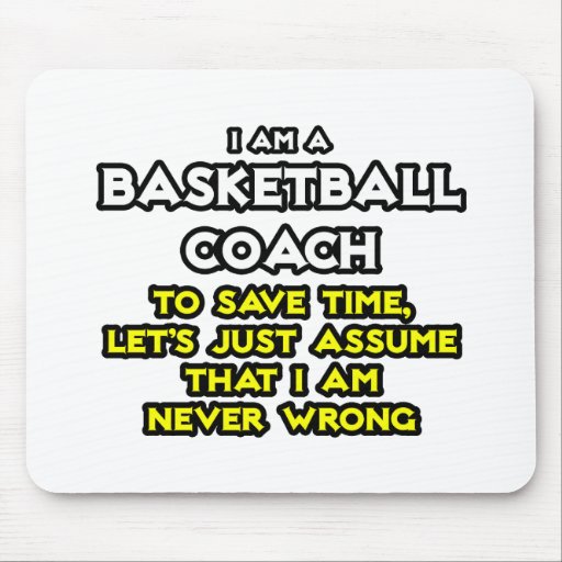 Basketball-Trainer… nehmen an, dass ich nie falsch Mauspad