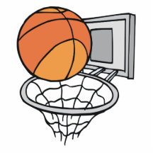 Basketball- und Netzvektorgraphik Foto Skulpturen