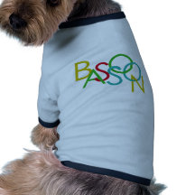 BASSOON-Buchstaben Hundeklamotten