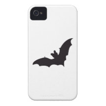 Bat Vintage Wood Engraving Case-Mate iPhone 4 Cases