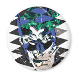 Batman und die Joker-Collage magnete