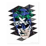 Batman und die Joker-Collage postkarten