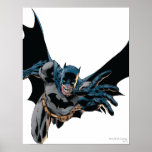 Batman vorwärts springend, Schrei Posterdruck