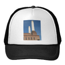 Battersea Power-Station London England Retromützen