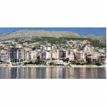 Bau in Sarande Stadt in Albanien Ausschnitt
