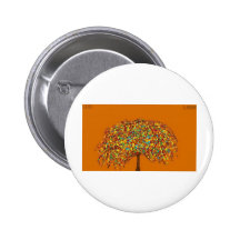 Baum des Lebens Anstecknadelbuttons