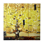 Baum des Lebens durch Gustav Klimt Fliese