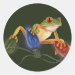 Baum-Frosch-Aufkleber