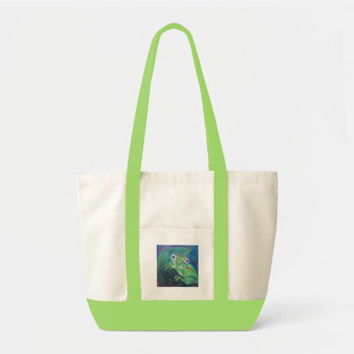 Baum-Frosch-Tasche - Grafik durch Tiffany Deering