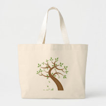Baum ~ grüne Erdbaum-Natur-Umwelt Einkaufstaschen