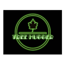 Baum Hugger Postkarte