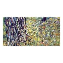 Baum-Stämme durch Vincent van Gogh Foto Grußkarte