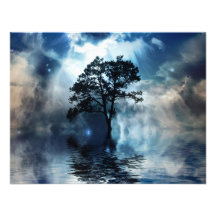 Baum u. Wasser Individuelle Ankündigung
