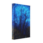Baum und blauer Himmel, glättend Leinwanddrucke