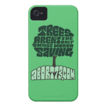 Bäume sind nicht die einzigen Sachen… /Abort73.com iPhone 4 Case-Mate Hülle
