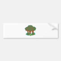 Bäume trees autosticker