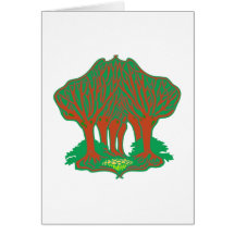 Bäume trees karten
