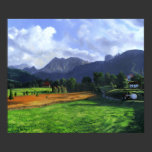 "Bavarian Morning" Canvas Art Print poster