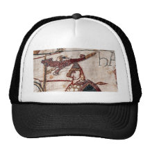 Bayeux-Tapisserie-Fahne Kult Mützen