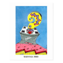 Bazooka-Bier Postkarten