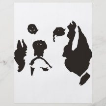 Beagle Bedruckte Flyer