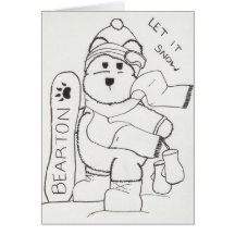 Bearton Bär Grußkarten