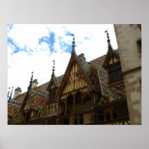 Beaune-Krankenhaus Plakatdruck