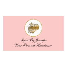 Beauty Hairdresser Business Cards