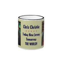 Becher Chris Christie heute New-Jersey Tasse