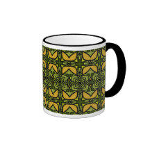 Becher des Gitters 161428 des Gekritzels 4 Tee Tassen