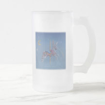 Becher, Schalen - Karussell-Kaninchen Kaffee Haferl