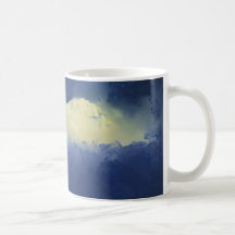 Becher - tief im Blau Kaffeehaferl