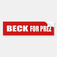 BECK 2012 AUTOSTICKER
