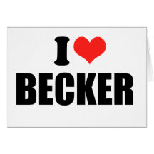 BECKER 2010 GRUßKARTE