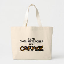 Bedarfs-Kaffee - Englischlehrer Tragetaschen