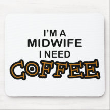 Bedarfs-Kaffee - Hebamme Mousepads