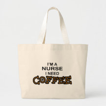 Bedarfs-Kaffee - Krankenschwester Einkaufstasche
